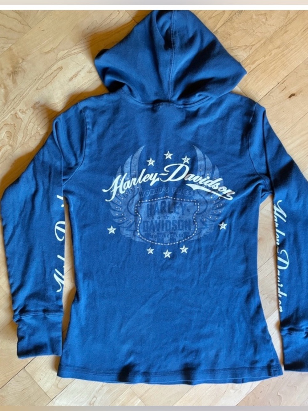 Harley-Davidson Blue Long Sleeve